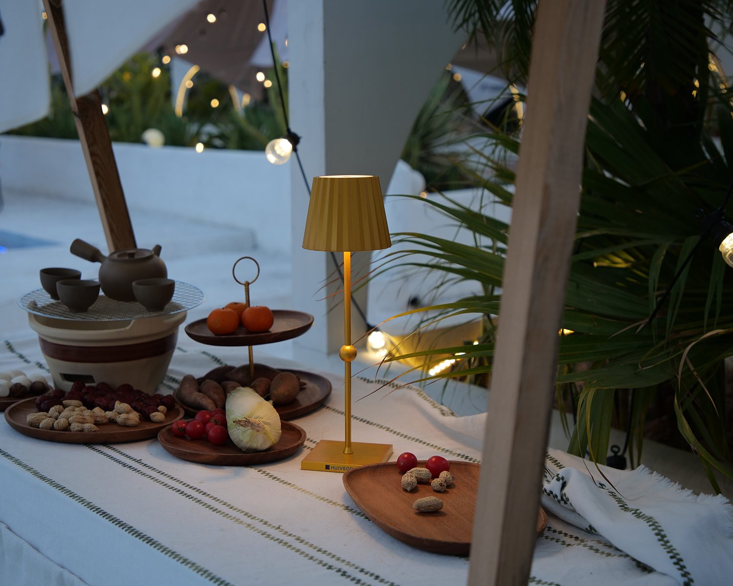 Huiveoo cordless desk lamp in picnic