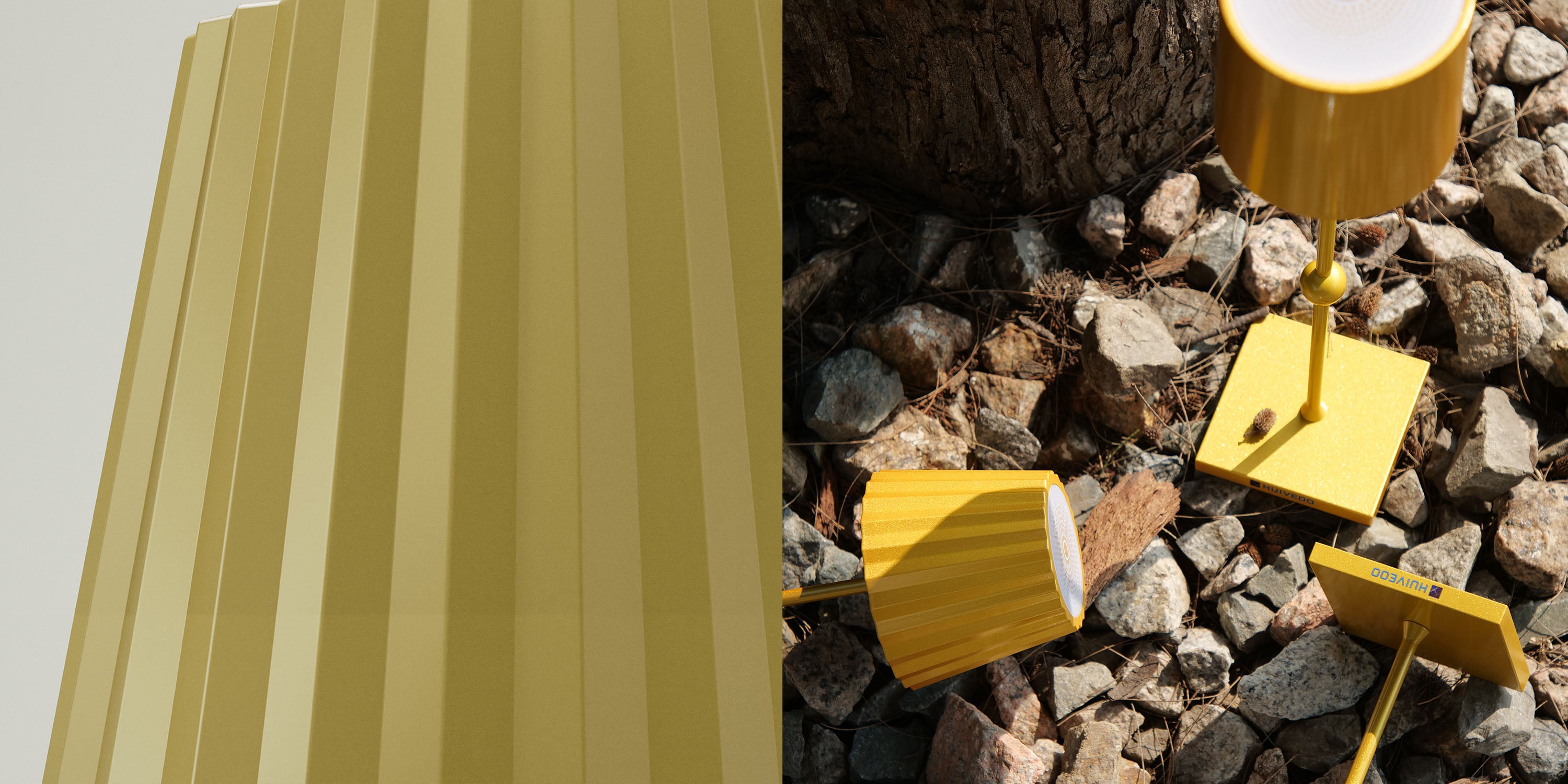 Huiveoo Modern Metal Style Cordless Desk Lamp